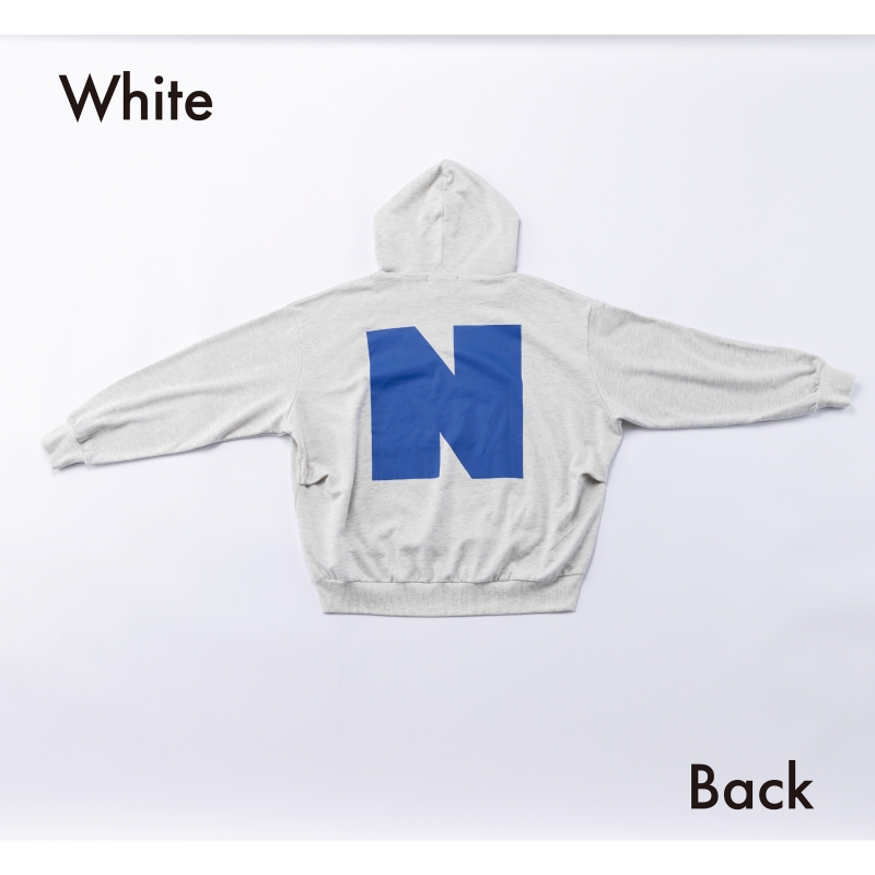 日本伊努伊努 大Ｎ印花連帽上衣 大人款 3色