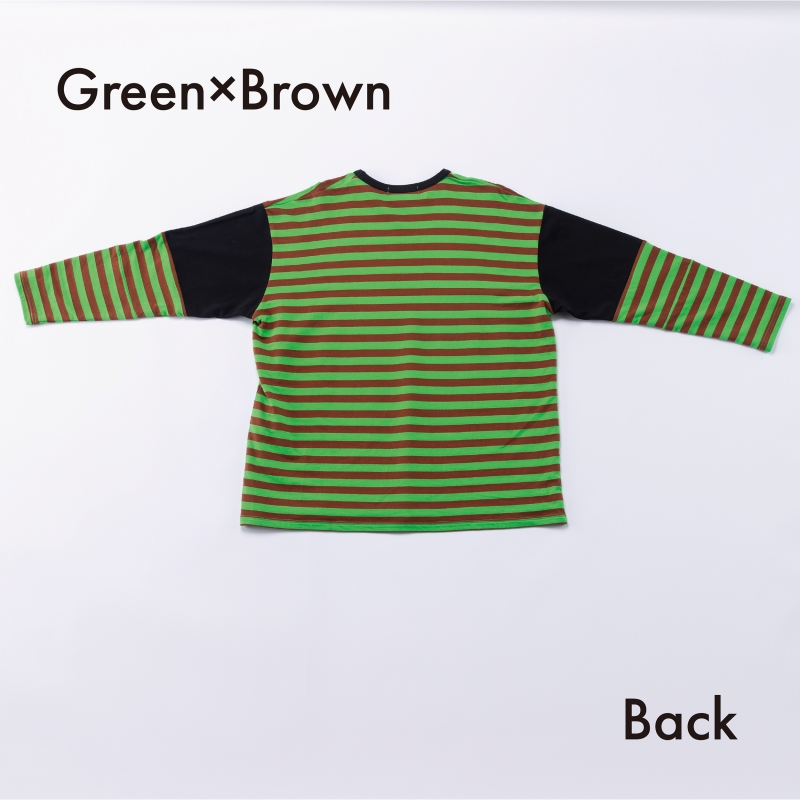 日本伊努伊努 童趣亂序條紋上衣 大人款 3色