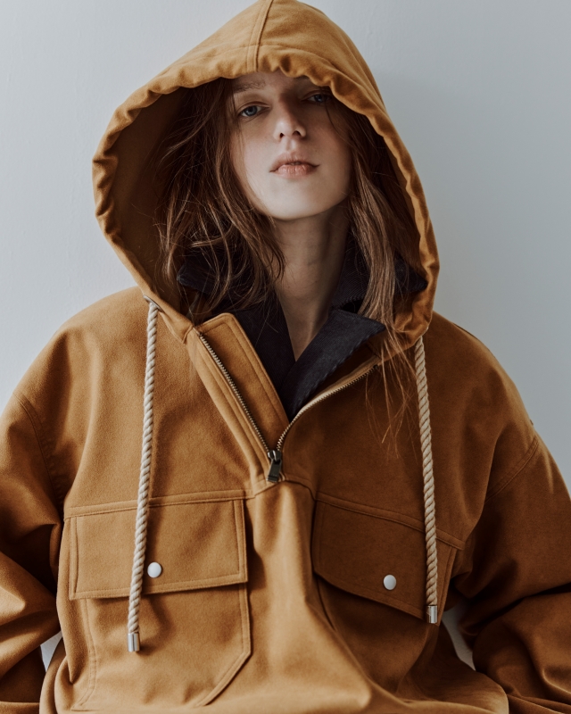 日本ENSW CALM SUEDE SALVAGE PARKA 2色