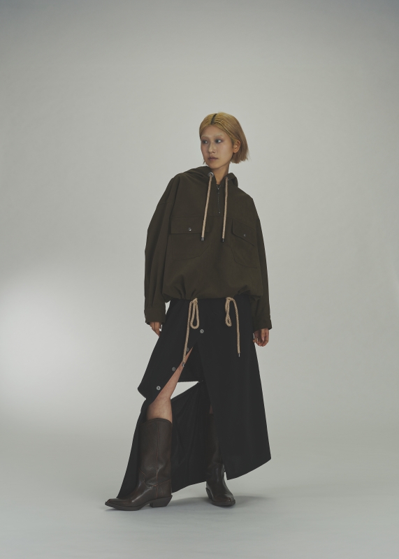 日本ENSW CALM SUEDE SALVAGE PARKA 2色