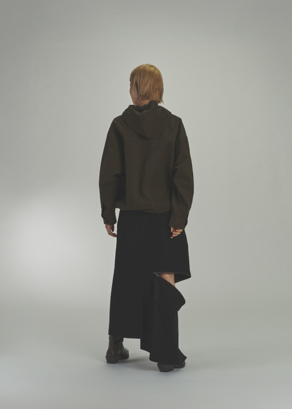 日本ENSW CALM SUEDE SALVAGE PARKA 2色