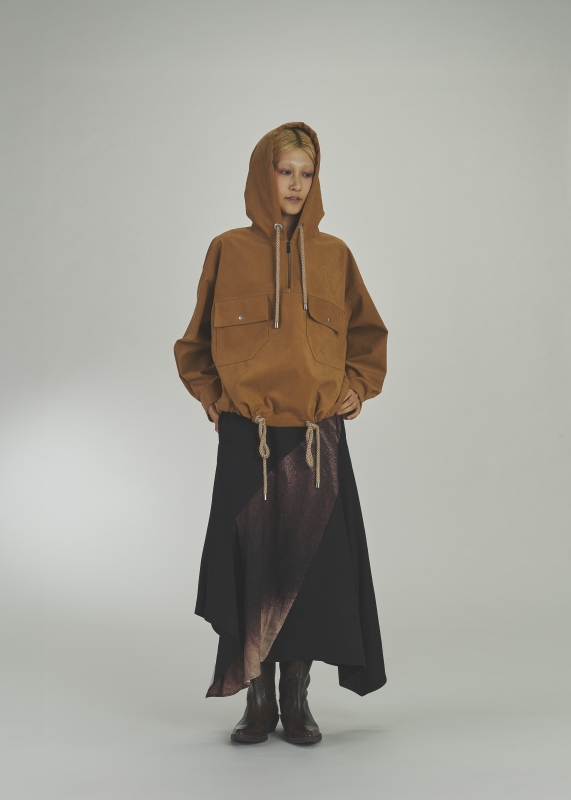 日本ENSW CALM SUEDE SALVAGE PARKA 2色