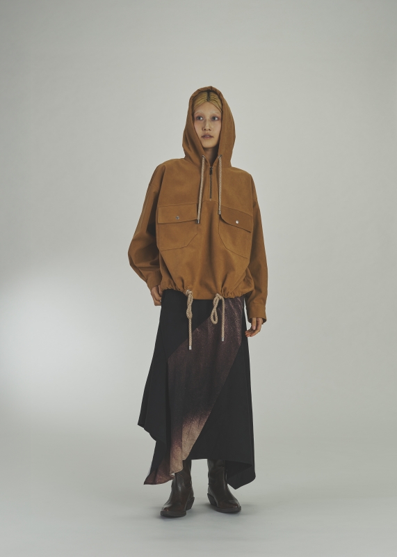 日本ENSW CALM SUEDE SALVAGE PARKA 2色