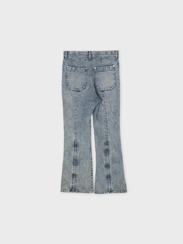 日本奶奶家2號 Slim Zip PT / Denim 2色