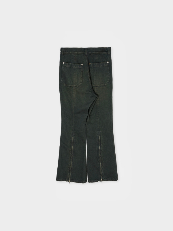 日本奶奶家2號 Slim Zip PT / Denim 2色