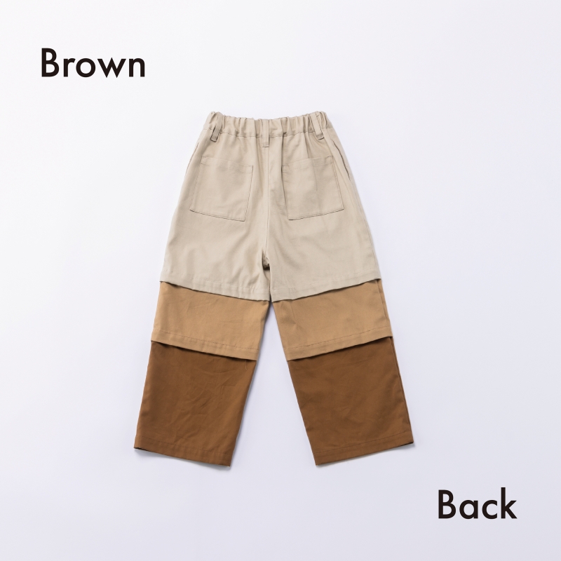 日本伊努伊努 色階寬褲 大人款 3色