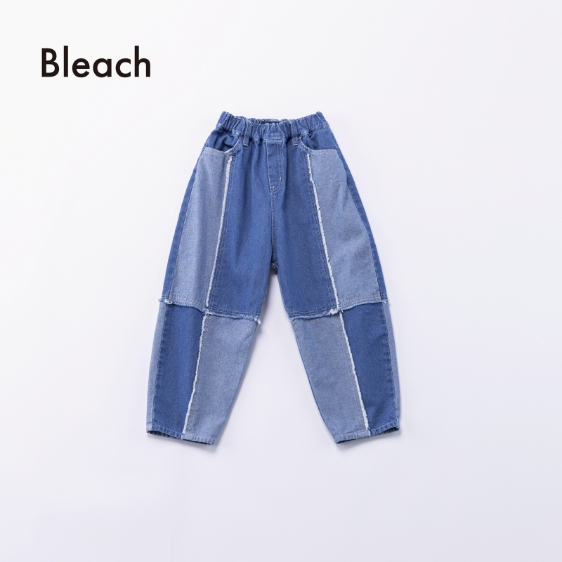 日本伊努伊努 拼拼看牛仔褲 大人款 2色