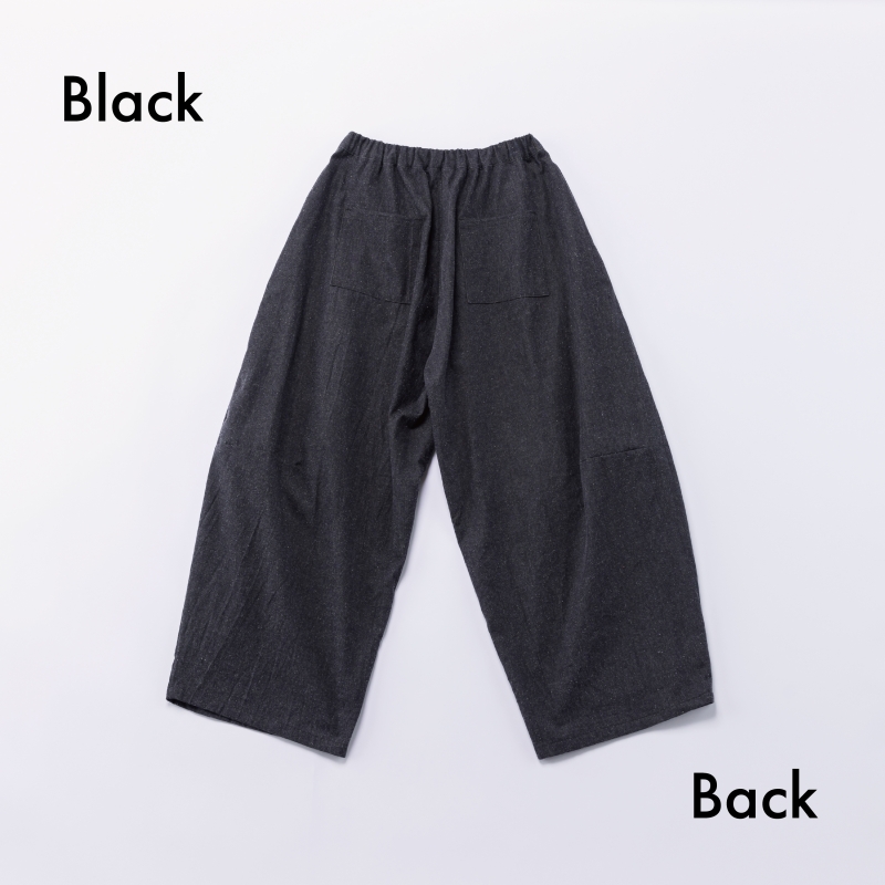 日本伊努伊努  雙打褶丹寧氣球褲 大人款 2色