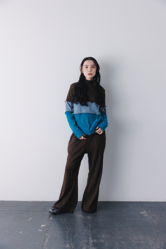 日本伊努伊努 羅紋喇叭褲 大人款 3色