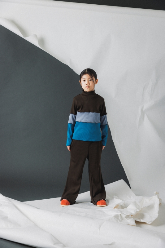 日本伊努伊努 羅紋喇叭褲 大人款 3色