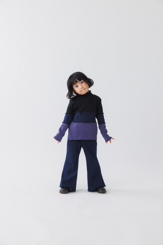 日本伊努伊努 羅紋喇叭褲 大人款 3色