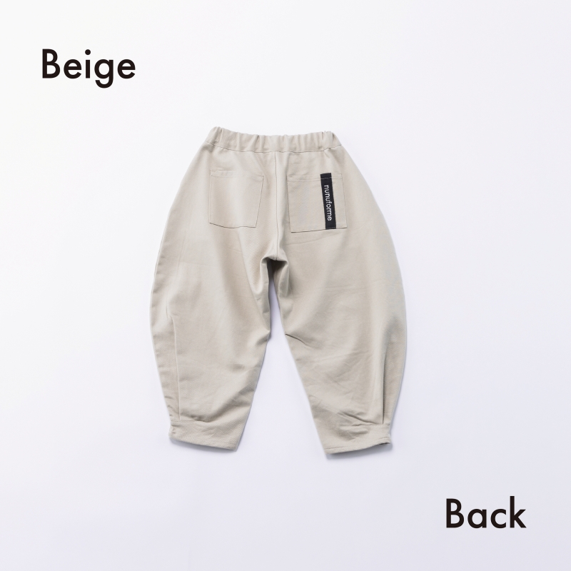 日本伊努伊努 下抓褶圓弧寬褲 大人款 3色