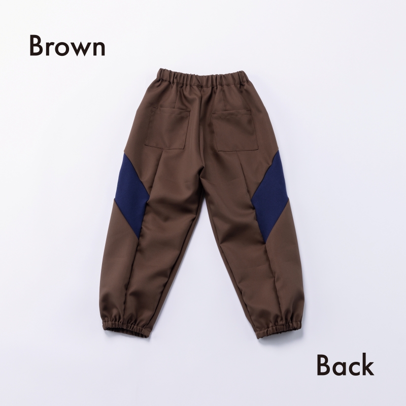 日本伊努伊努 V字拼接束口褲 大人款 3色