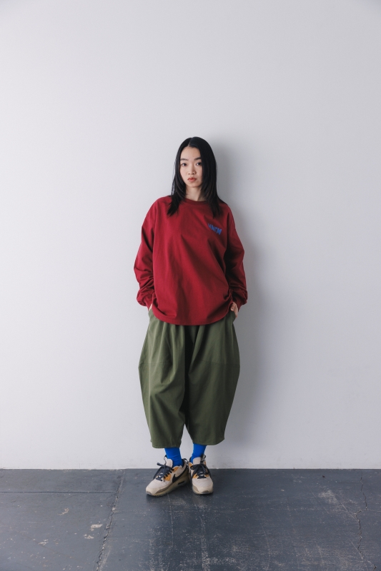 日本伊努伊努 八分綿質氣球褲 大人款 7色