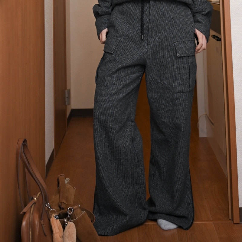 日本ENSW TWEEDY CARGO PANTS 2色