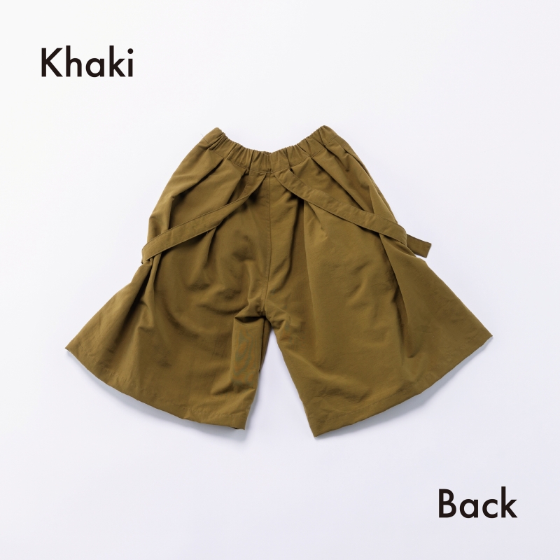 日本伊努伊努 塗鴉感尖角氣球寬褲 大人款 2色