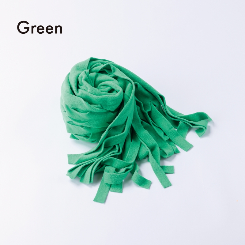 日本伊努伊努 剪紙抓皺立體圍巾 4色