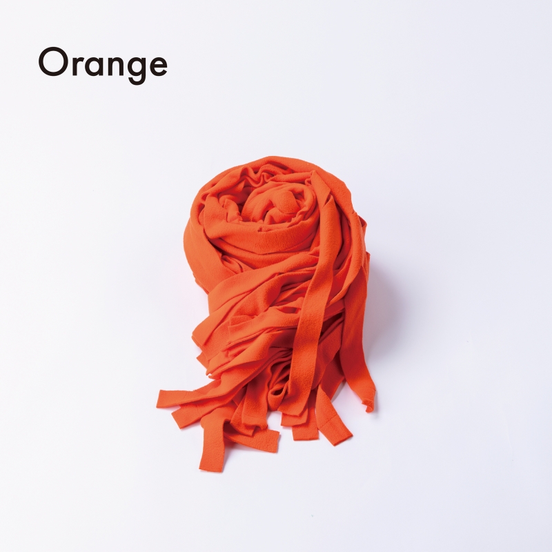 日本伊努伊努 剪紙抓皺立體圍巾 4色