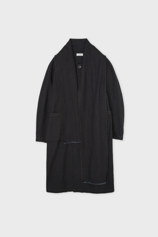 日本奶奶家2號 Wrap Coat C/W Denim 2色