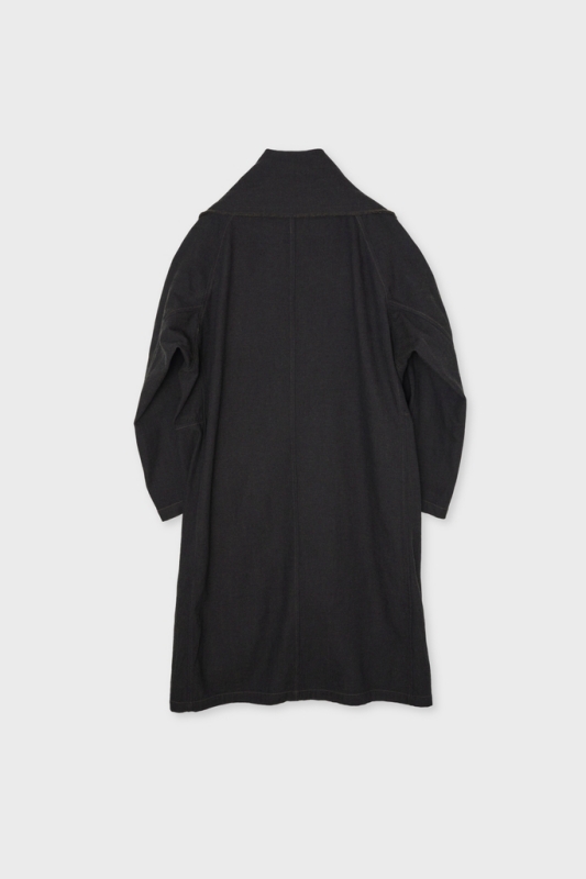 日本奶奶家2號 Wrap Coat C/W Denim 2色