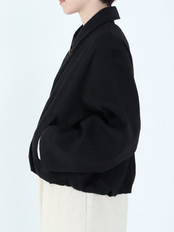 日本奶奶家 棉麻牛仔降落傘立體外套 4色