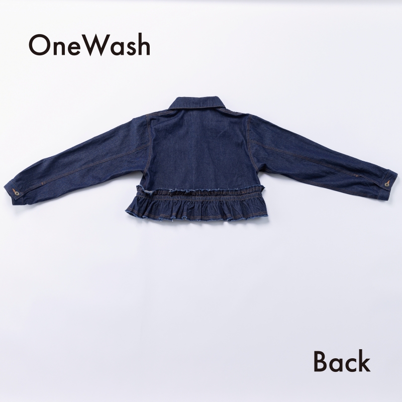 日本伊努伊努 牛仔小波浪外套 大人款 2色