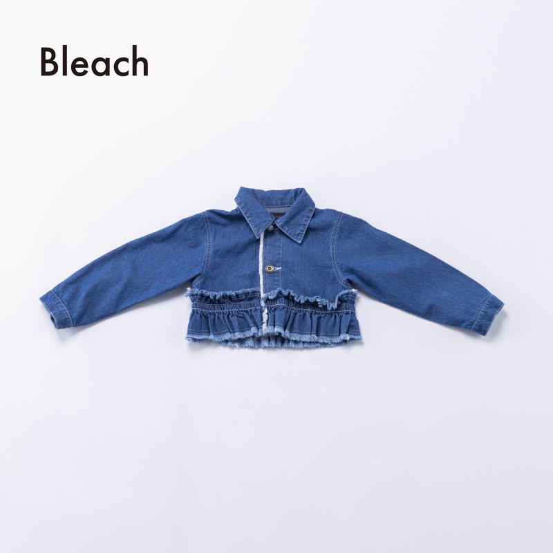 日本伊努伊努 牛仔小波浪外套 大人款 2色