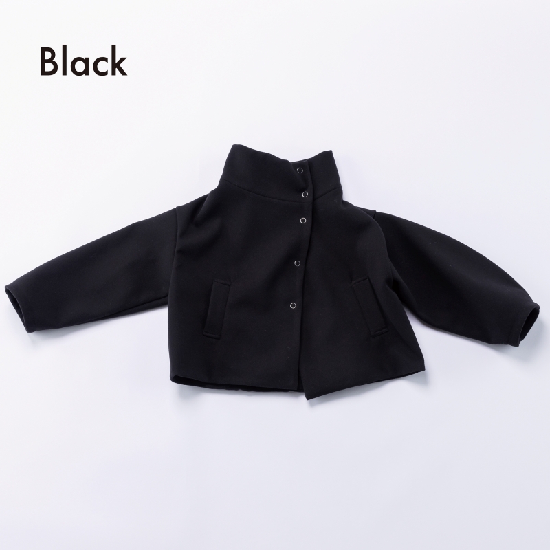 日本伊努伊努 麥爾登交叉厚呢外套 大人款 2色