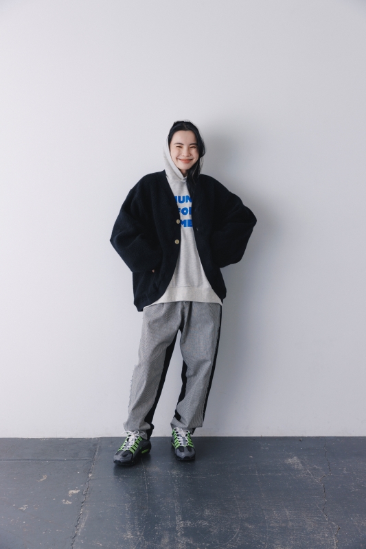 日本伊努伊努 尖角袖羊毛針織外套 大人款 2色