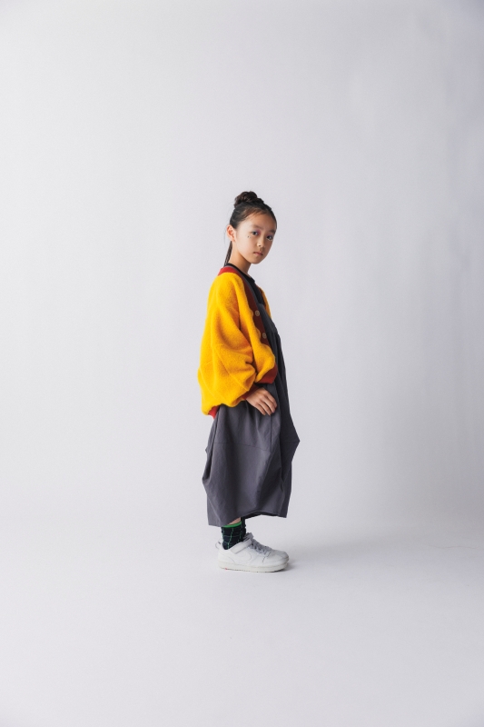 日本伊努伊努 尖角袖羊毛針織外套 大人款 2色