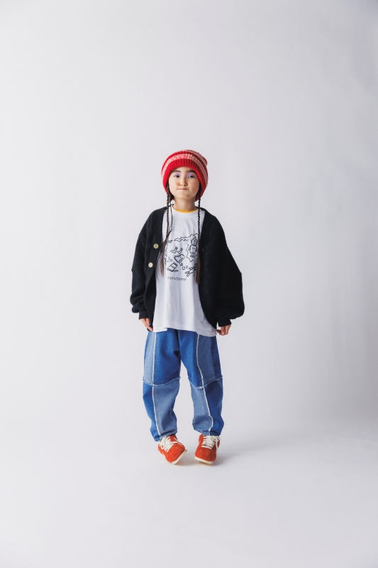 日本伊努伊努 尖角袖羊毛針織外套 大人款 2色