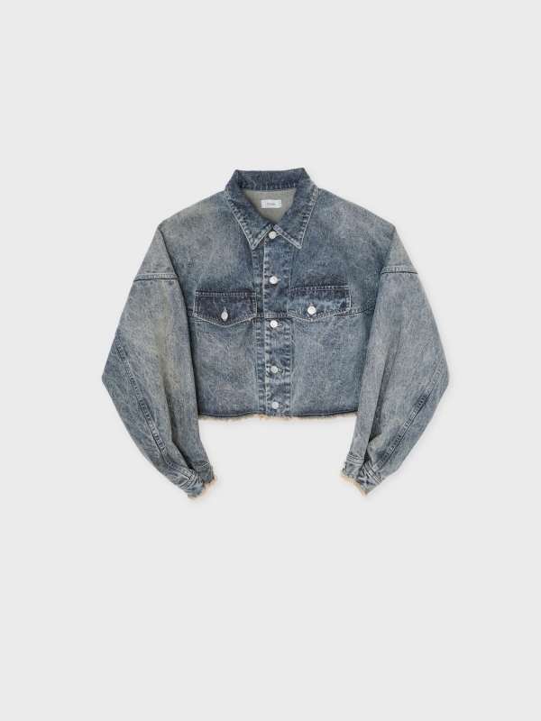日本奶奶家2號 Cut Blouson / Denim