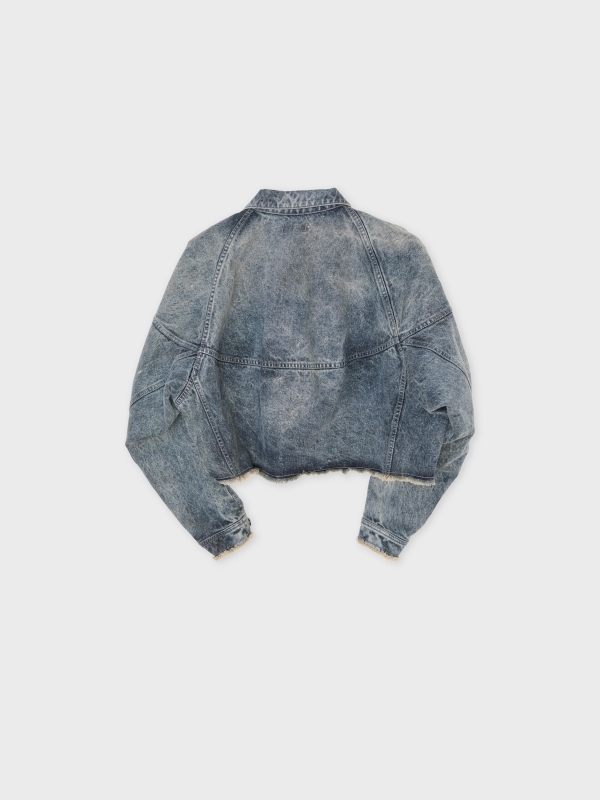 日本奶奶家2號 Cut Blouson / Denim