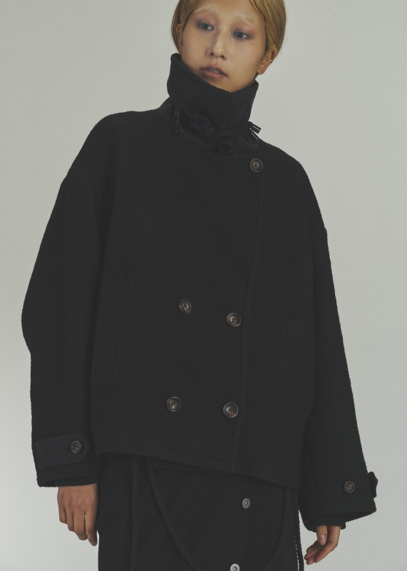 日本ENSW THOUSAND TWEED DOUBLE COAT 2色