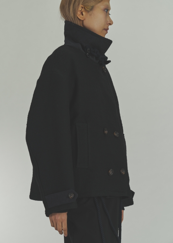 日本ENSW THOUSAND TWEED DOUBLE COAT 2色