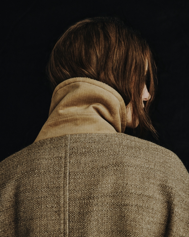 日本ENSW THOUSAND TWEED DOUBLE COAT 2色