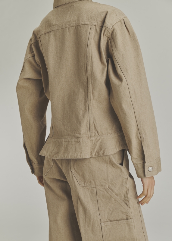 日本ENSW SCULPTURE DENIM JACKET 2色