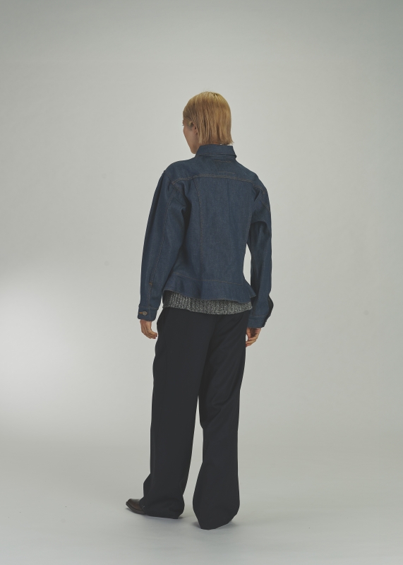 日本ENSW SCULPTURE DENIM JACKET 2色