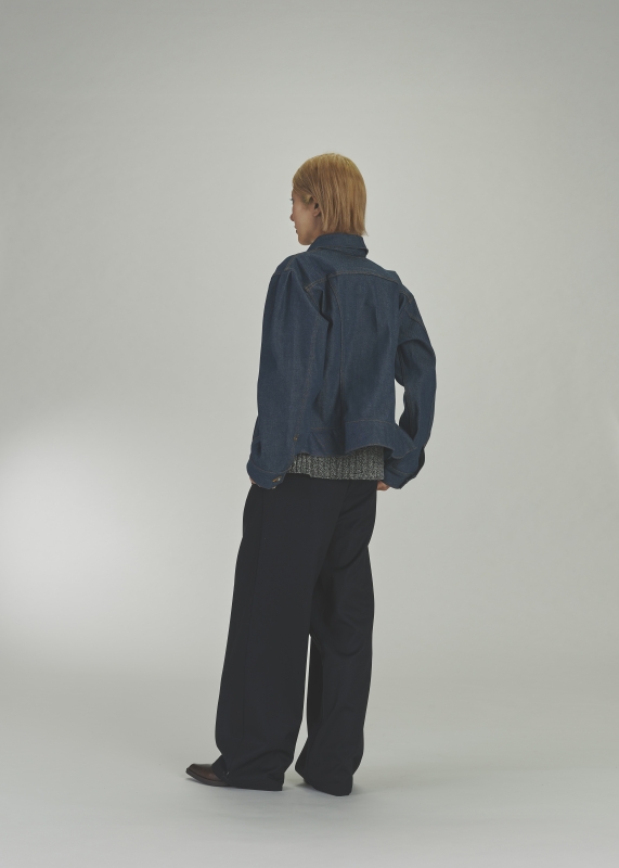 日本ENSW SCULPTURE DENIM JACKET 2色
