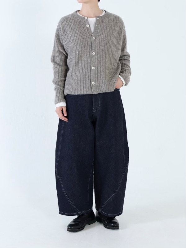 日本奶奶家 蒙古高原氂牛羅紋開衫 3色