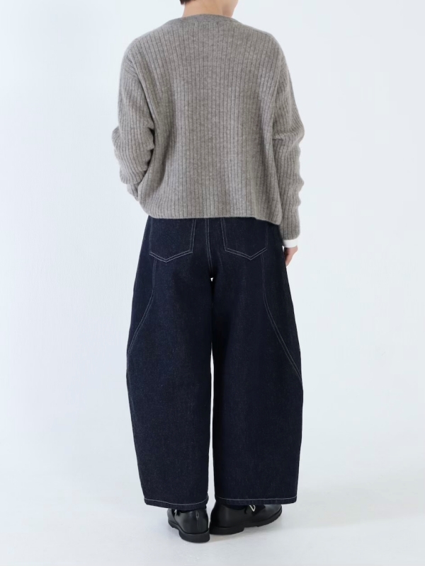 日本奶奶家 蒙古高原氂牛羅紋開衫 3色