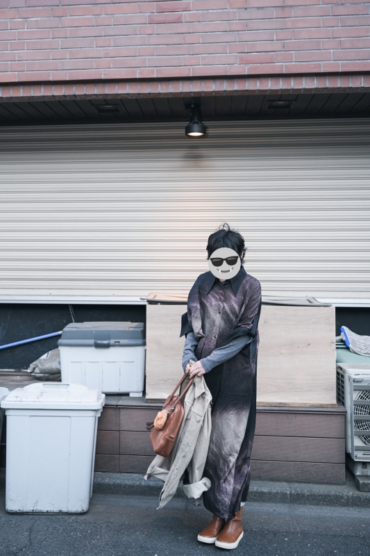 日本ENSW FUMON PRINT ROLL UP TRIP SHIRT