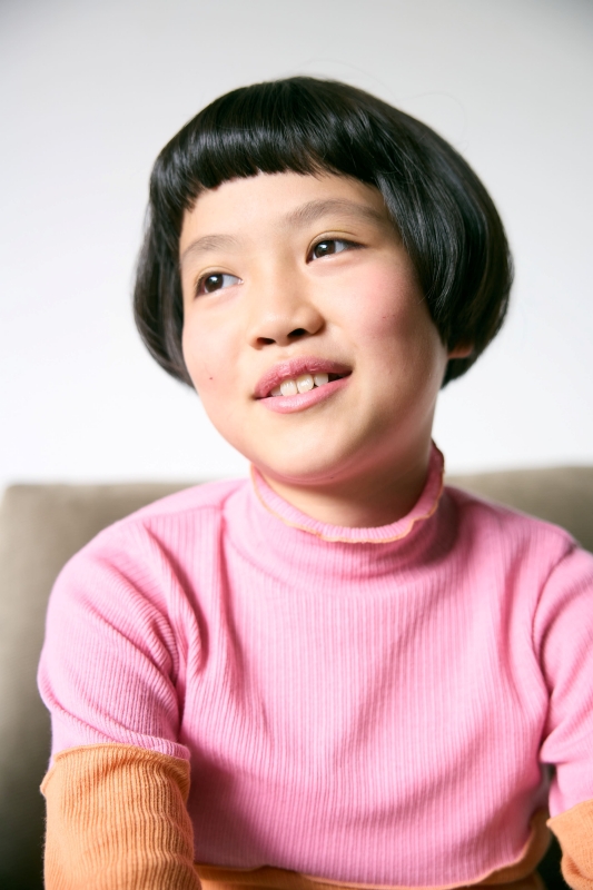 日本伊努伊努 拼接條紋上衣 3色 大人款