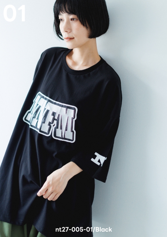 日本伊努伊努 字母刺繡上衣 3色 大人款