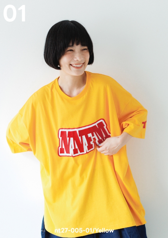日本伊努伊努 字母刺繡上衣 3色 大人款