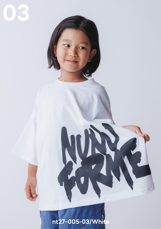 日本伊努伊努 筆刷大Logo上衣 2色 大人款