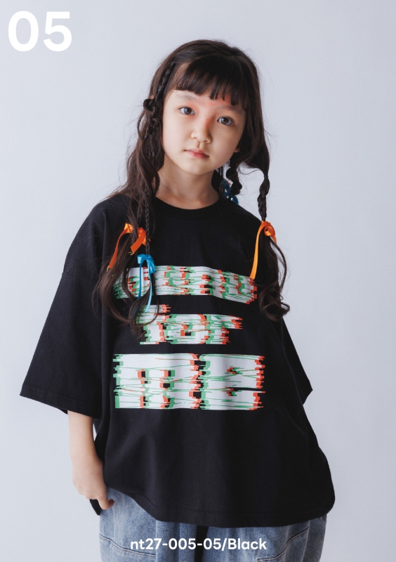 日本伊努伊努 錯位Logo上衣 3色 大人款