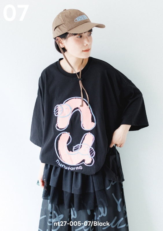 日本伊努伊努 手繪狗狗刺繡上衣 3色 大人款