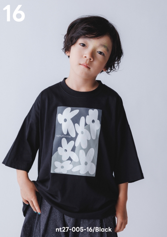 日本伊努伊努 彩繪花朵上衣 3色 大人款
