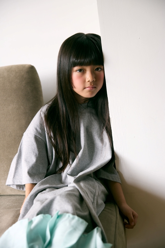 日本伊努伊努 拱形荷葉長洋 3色 大人款
